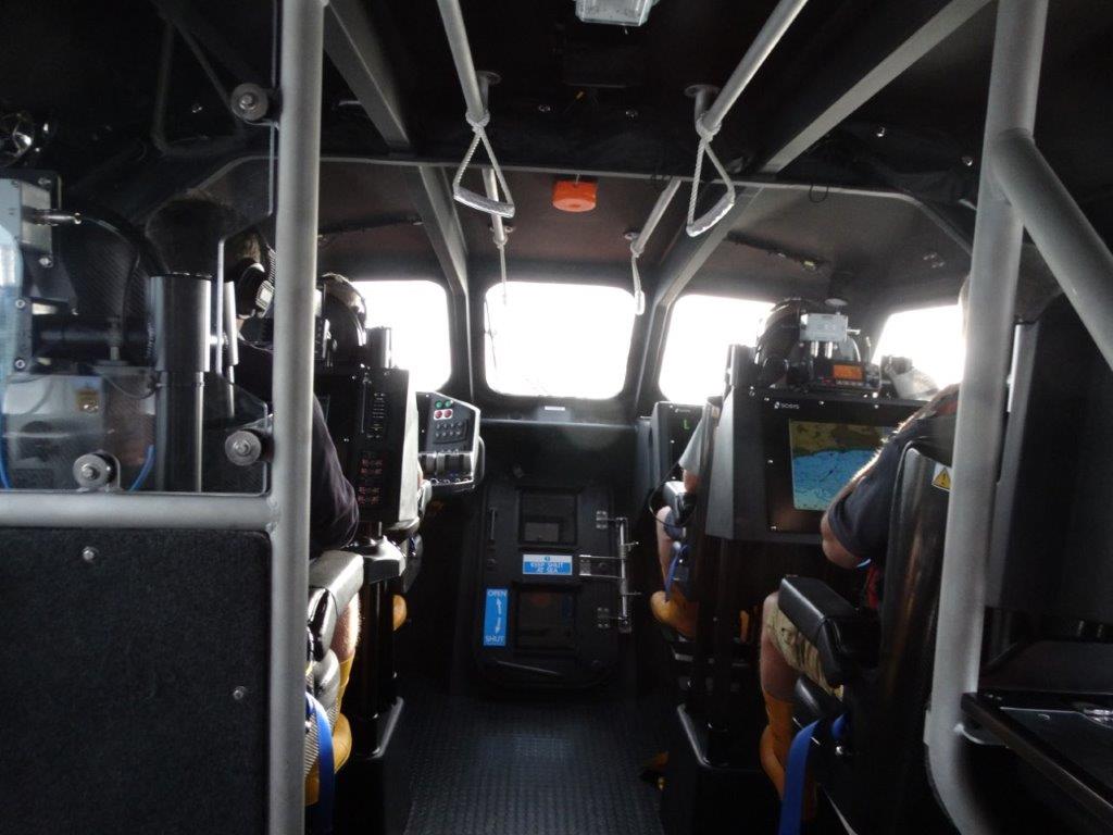 Inside the wheelhouse of 'Denise and Eric'